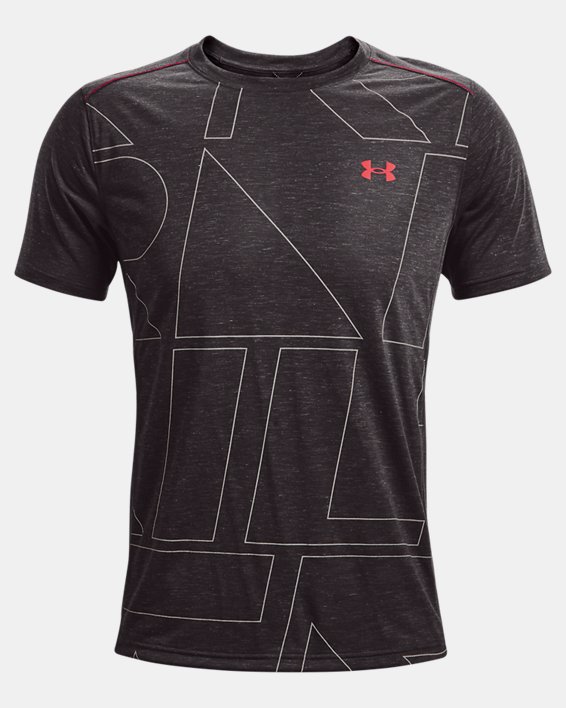 Men's UA Breeze 2.0 Trail T-Shirt in Gray image number 4